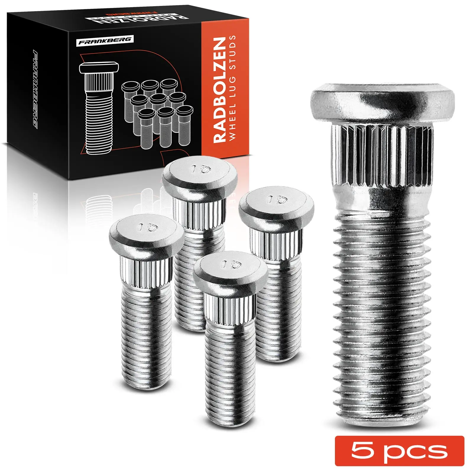 Frankberg 5x Wielbouten Vooras en Achteras voor Toyota Yaris Auris Avensis Carina Corolla Lexus 9094202049 90942-02017