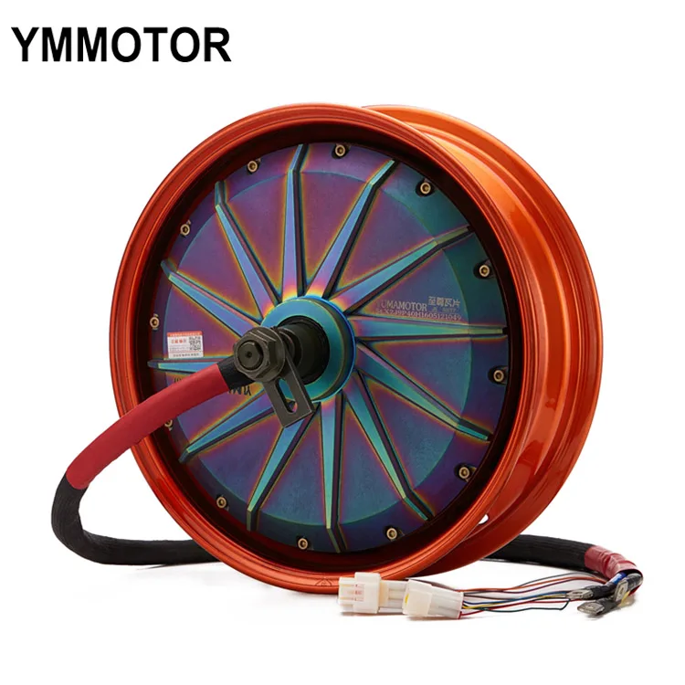 12 Inch 3000W-5000W 60-144V Motorcycle Electric Motor Hub Motor Conversion Kit For Electric Scooter