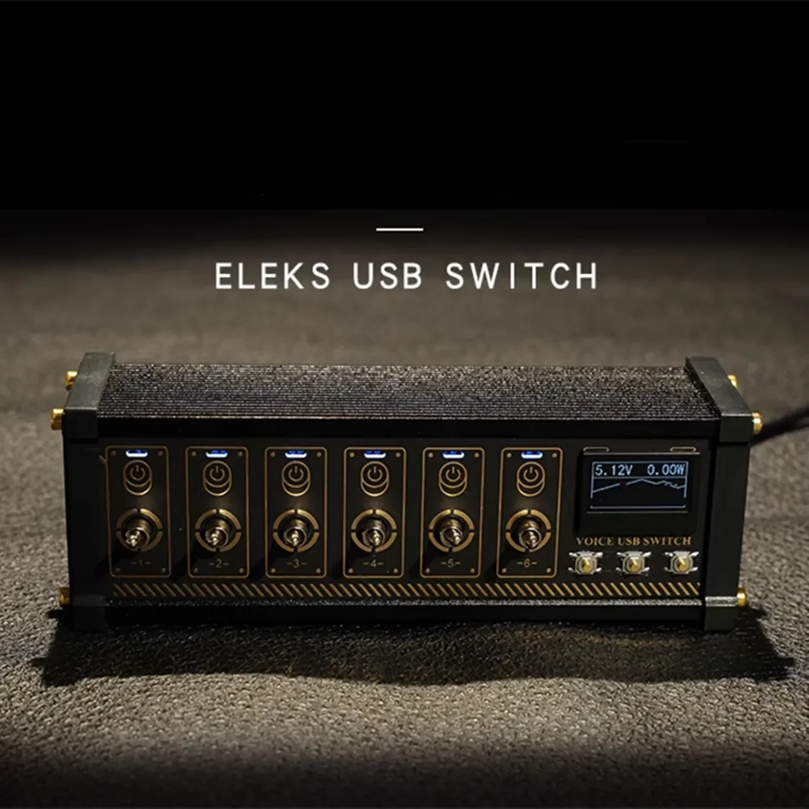 

Киберпанк NK5 USB-переключатель в стиле ретро, поворотный переключатель с независимым управлением, креативные настольные украшения для отправки подарков парню