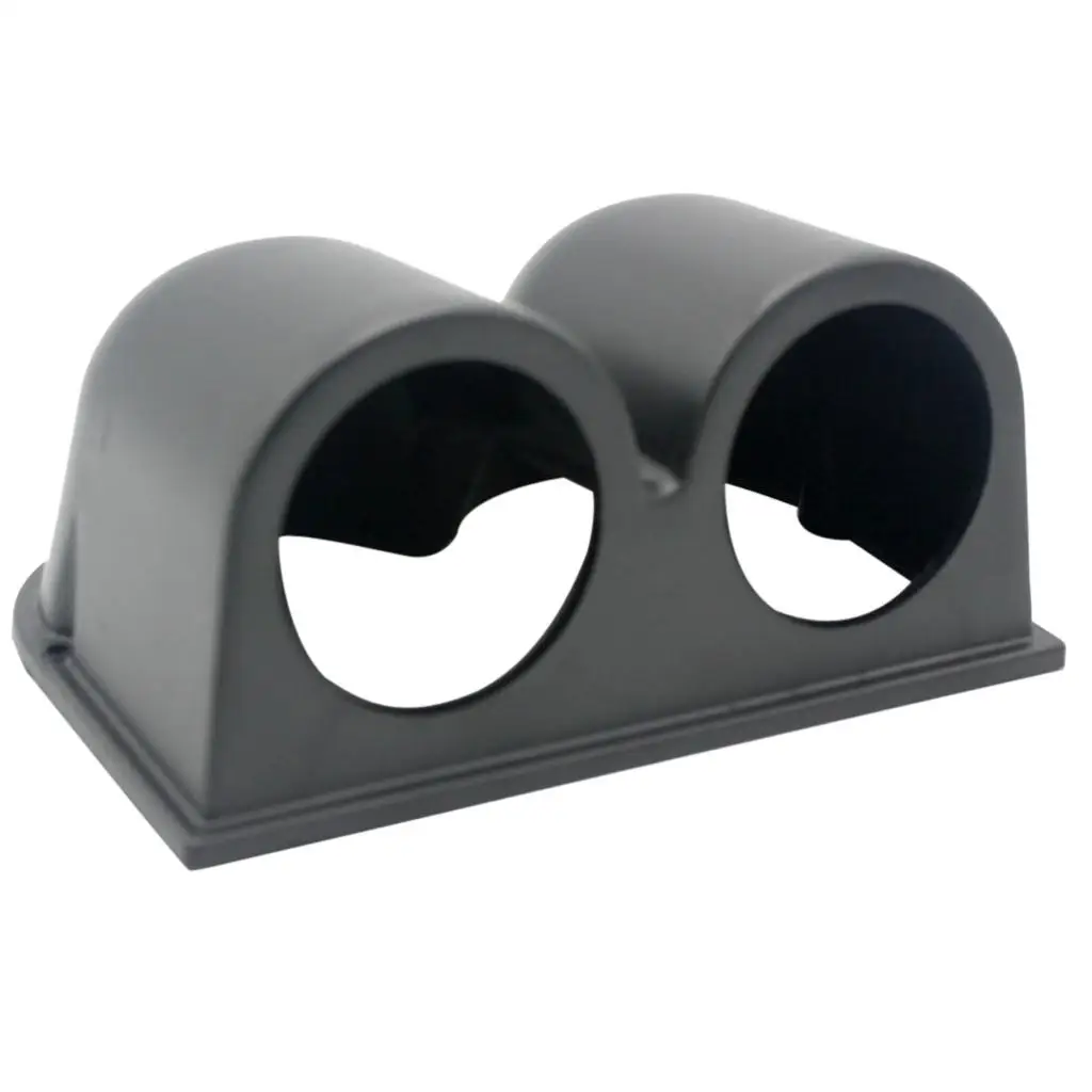 Universal Auto Meter Gauge Pillar Bracket Dual 52mm Pod Holder for Car Motorcycle Boat
