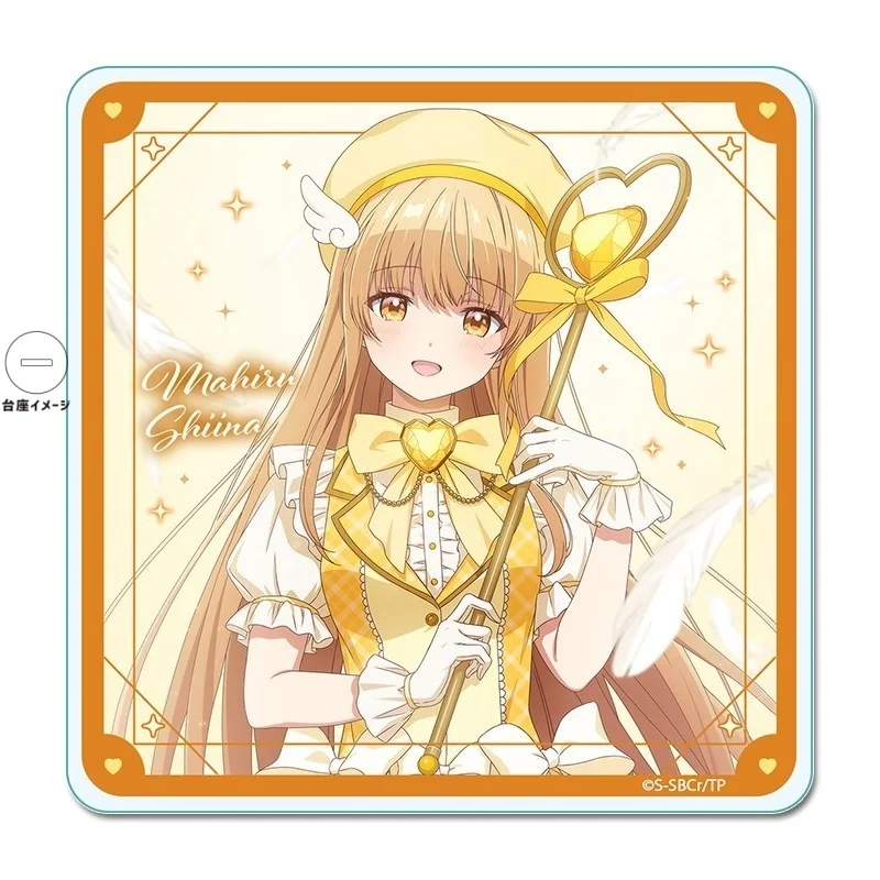 10cm Anime The Angel Next Door Spoils Me Rotten 2 Square Acrylic Stand Model Shiina Mahiru Fujimiya Desktop Decor Gifts Keychain