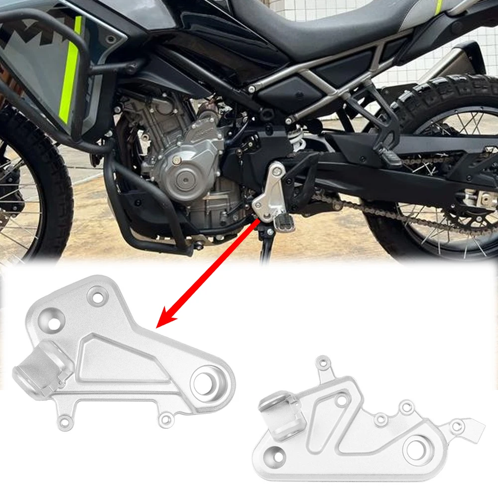 Fußrasten für CFMOTO MT450 450MT 450 MT Motorrad Vorderpedalständer Links oder Rechts Pedalstütze Halterung Fußplatte Pedalbasis