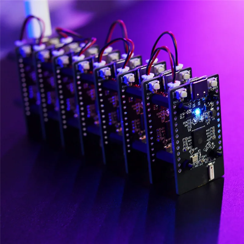 AB08-Nerdminer Lucky BTC Solo Lottery Miner 308KH/S ESP32-S3 Mini BTC Solo Lottery Lucky Miner Botchain Tower 4PCS