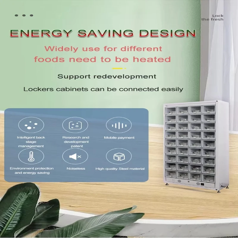 2026 New Locker Vending Machine Insulated Thermo-regulated for Pharmacy, Lab, Clinic & Nursery Customized