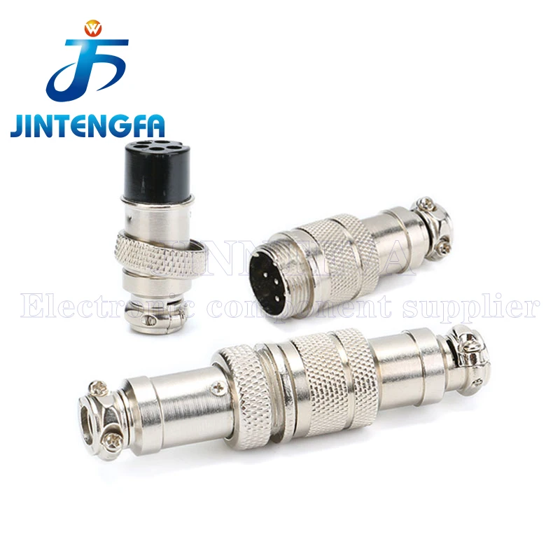 1Set Docking type GX16 2Pin 3Pin 4Pin 5Pin 6Pin 7Pin 8Pin Male & Female Docking Aviator Aviation Plug Socket Circular Connector