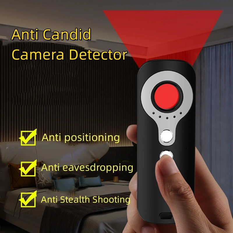 Multifunctional Anti Candid Camera Detector Infrared NIght Light Hotel Camera GPS Signal Tracker Anti-sneak Shot Anti-peeping