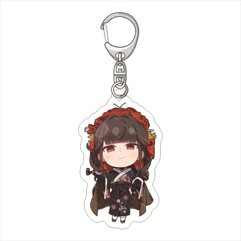 NIKKE The Goddess of Victory Anime Keychain Women Marian Anis Neon Acrylic Key Chain Man Kawaii Key Ring Bag Pendant Ornament