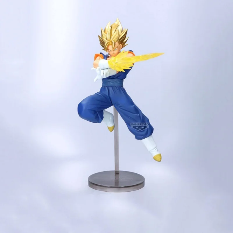 

Bandai Original Banpresto Anime Dragon Ball Z Dokkan Battle Gogeta SSJ Vegito SSJ PVC Action Figure Model Collectible Gifts