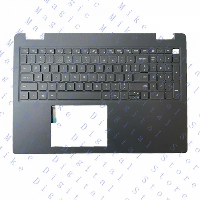 

UU для Dell Latitude 3520 E3520, упор для рук, без подсветки, американская клавиатура 0DJP76 DJP76, черный