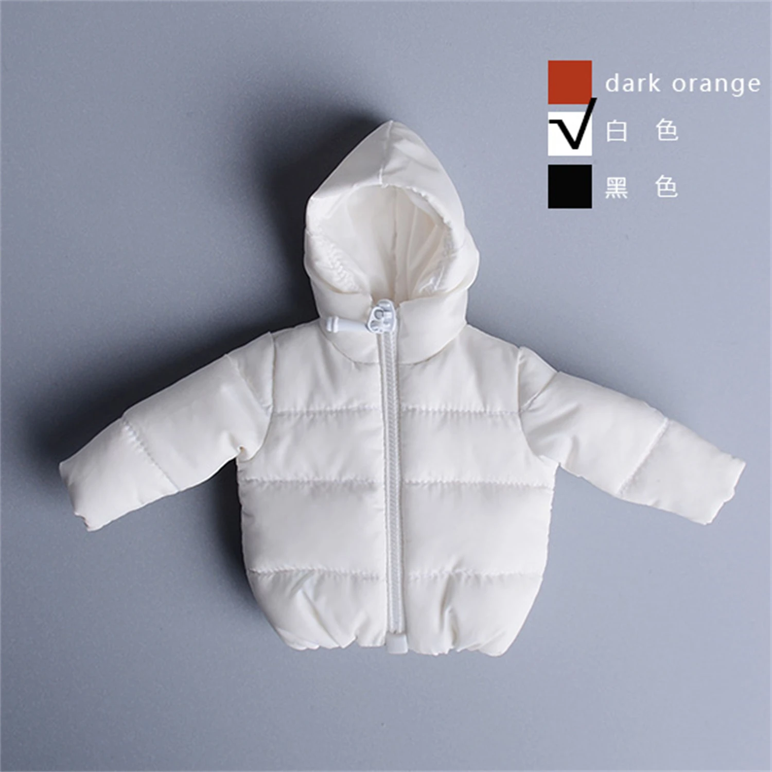 1/12 Scale Winter Down Jacket Clothing Fit For 6'' Male Female Notaaman Action Figure