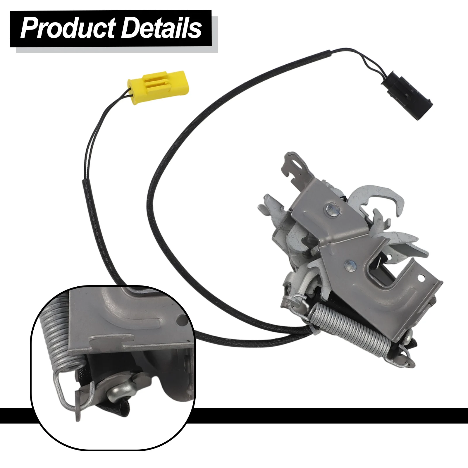 قفل غطاء محرك السيارة الأمامي الأيسر لسيارات BMW لسلسلة واحدة لـ F40 وسلسلة 3 لـ G20 G22 OEM رقم الجزء 51237468349 ختم معدني