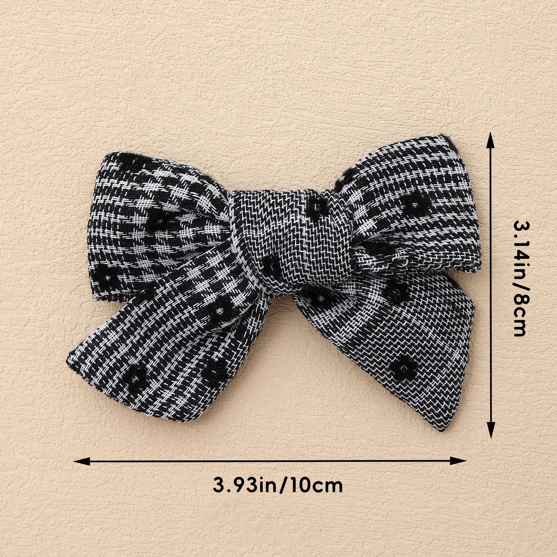 40 PCS/Lot, Print Fabric Bow Hair Clips For Kids Girls Hair Accessories