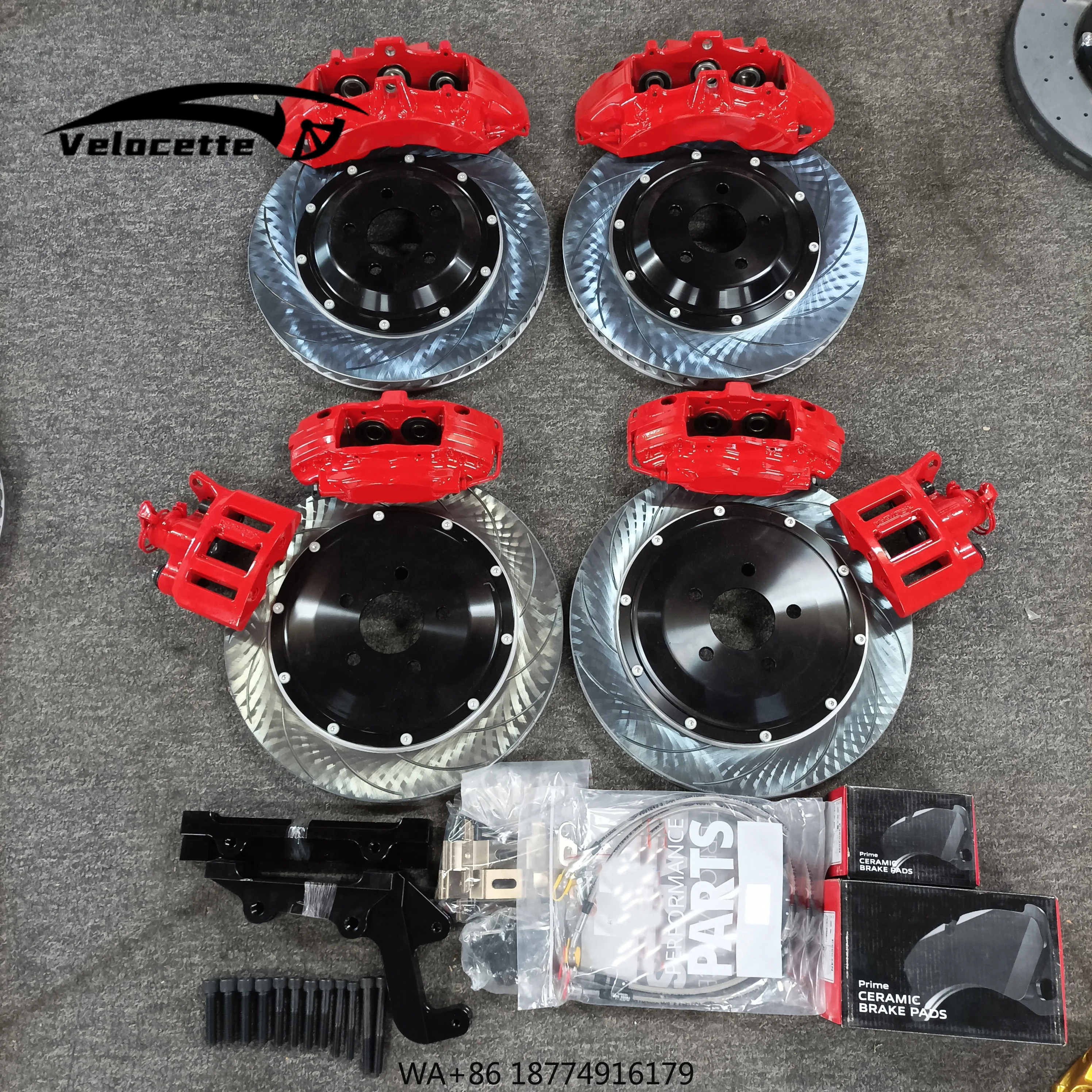 

Front and Rear Brake Upgrade High Quality Brake Caliper Kit for 2016Ford Ecoboost MK5 A4 B6 6