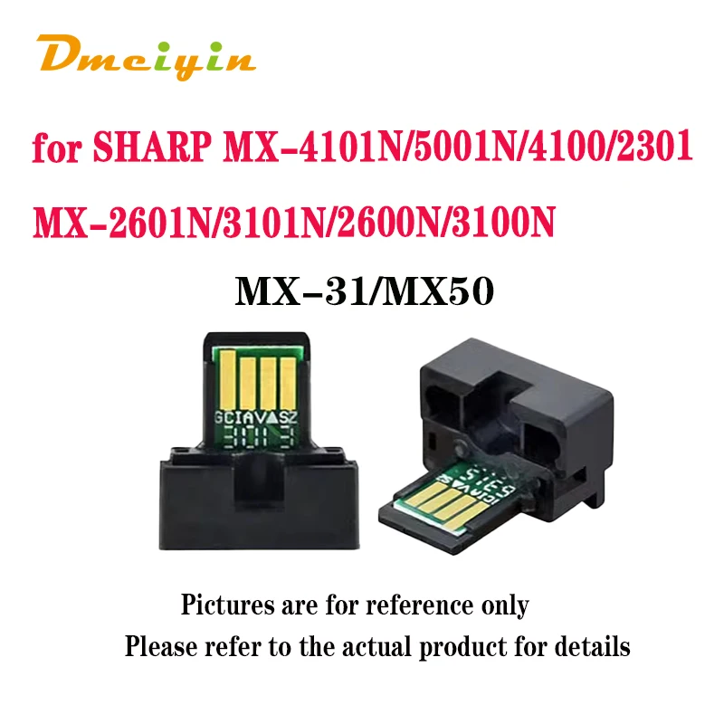 

GT/ST/NT/FT/JT MX-31/MX50 тонер-чип для Sharp MX-4101N/5001N/4100/2301/MX-2601N/3101N/2600N/3100N