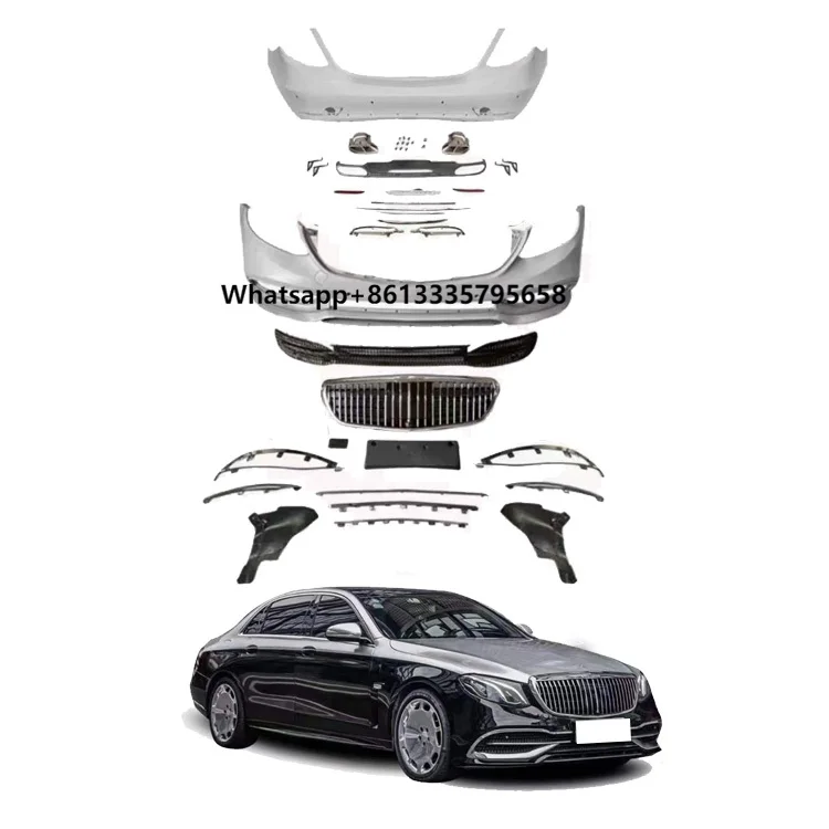 

High Quality Accessories Front Bumper Body Kits for E Class W213 16-20 Change to for E63 AMG Style