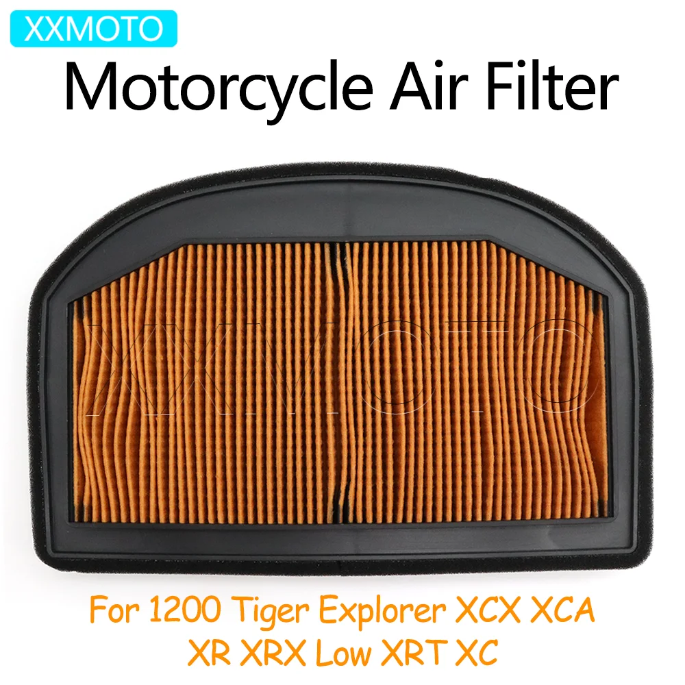 For Tiger 1200 Explorer XCX XCA XR XRX Low XRT XC 1200 2012-2014 2015 2016 Motorcycle Tiger1200 Air Filter Intake Cleaner System
