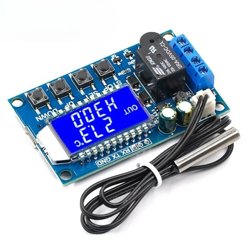 1pcs XY-T01 Digital Thermostat Heating Refrigeration Digital temperature control switch temperature controller module XY-T01