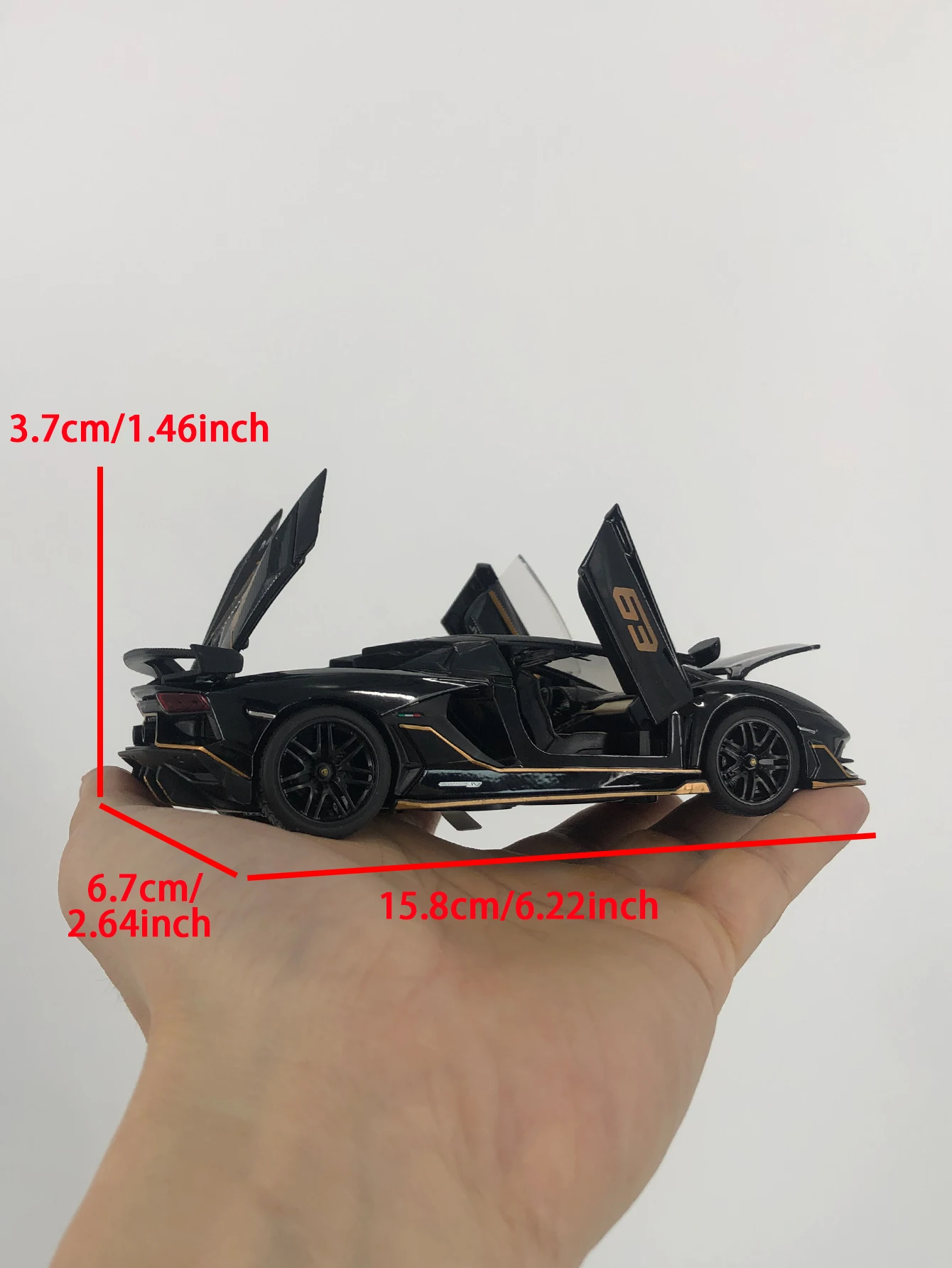 Heimanba 1:32 Simulation Zinc Alloy Lamborghini Aventador SVJ63