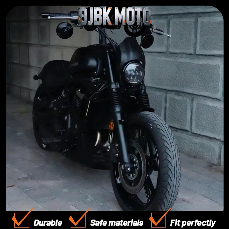 Motorcycle 22mm thick handle Ape Hanger handlebare compatible Modified handlebars  For Kawasaki Vulcans 650 Vulcan S 650 S650