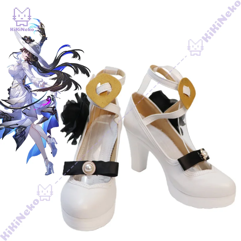 Gra Honkai Star Rail Buty do Cosplayu Dahlia Buty Cosplay Dahlia na Halloween Karnawał dla Dorosłych Kobiet i Mężczyzn