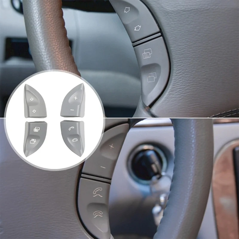 Steering Wheel Multifunction Button 2208210679 2208217241 2208217379 2208211265 For W215 W220 S430 S500 S600 CL500 CL600