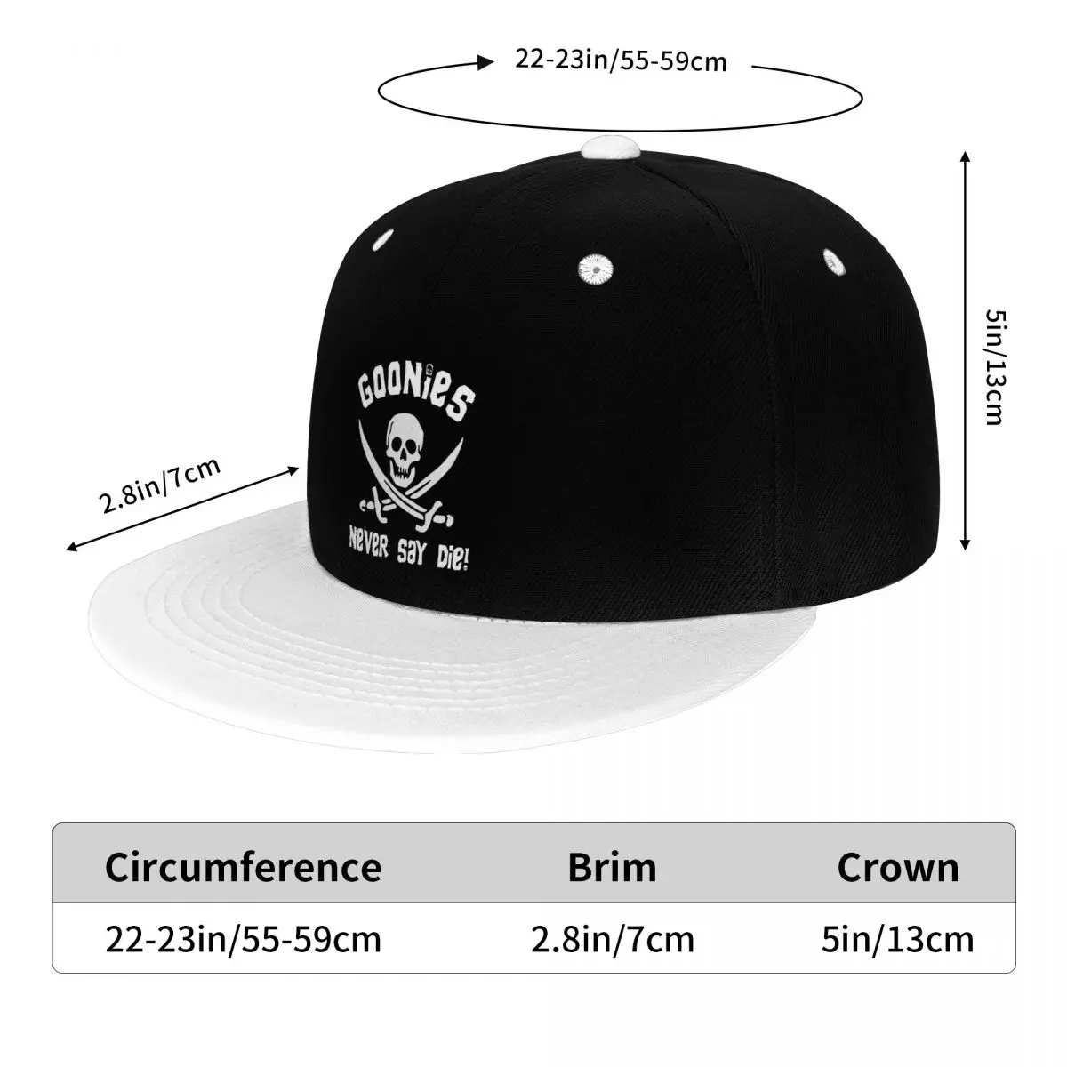 O chapéu Snapback Godonies, Hip Hop beisebol bonés, Chapéu liso