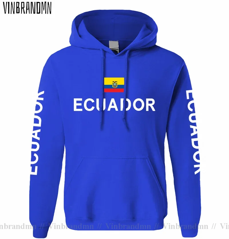 Republic of Ecuador Ecuadorian hoodie men sweatshirt new hip hop streetwear tracksuit nation footballer sporting Fashion hoodies