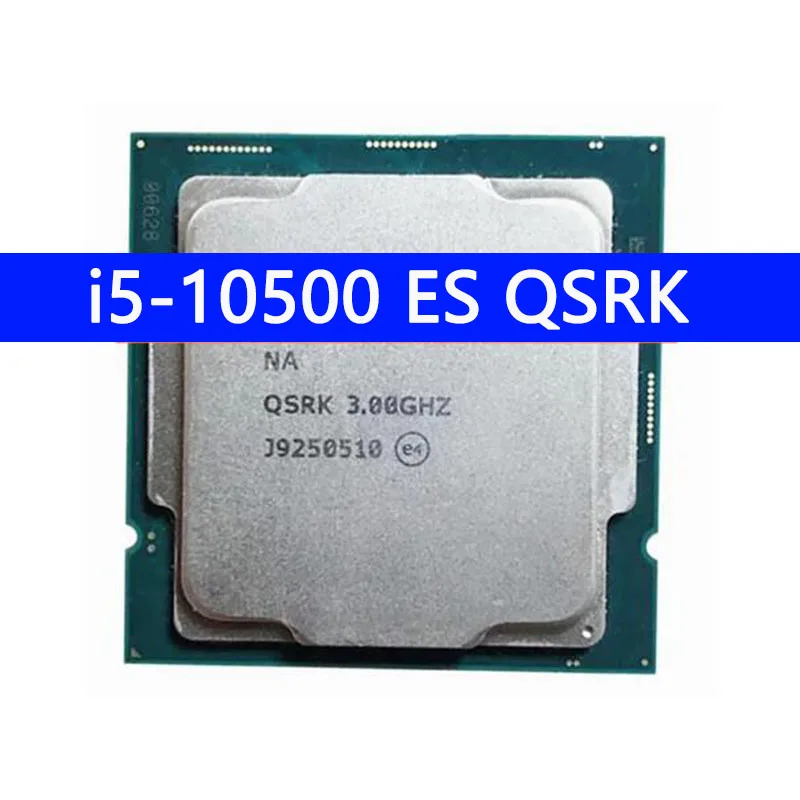 

i5-10500 ES QSRK CPU 14nm 6 Cores 12Threads 12MB 65W 10thGeneration Processor Socket LGA1200 for Z490 Motherboard