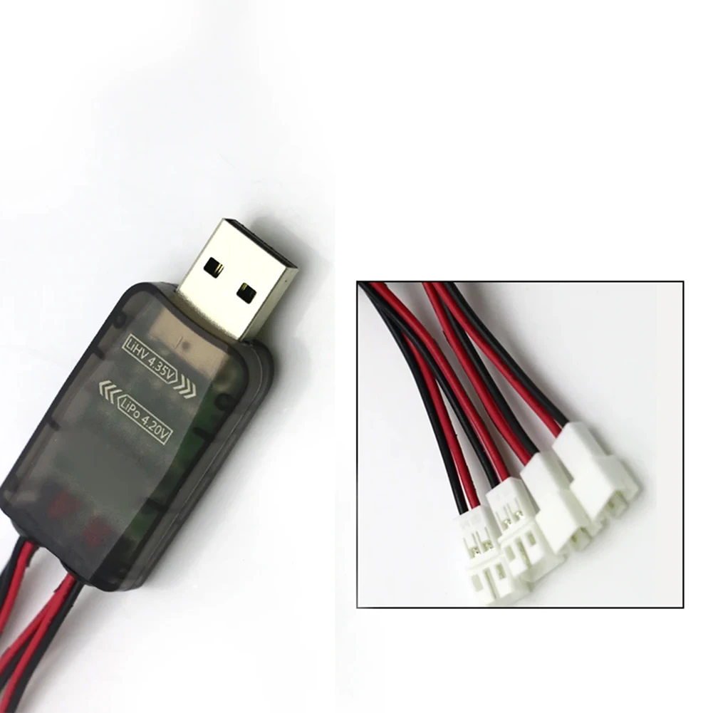 Quick Charge USB Battery Hub For RC USB Battery Charger As Shown Simultaneous 4-battery Charging For MCPX For MOLEX