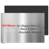 ENERGETIC 160x96mm Resin Flexible Spring Steel Plate Flex Bed for Elegoo Mars 4, Mars 4 Ultra, Anycubic Mono 2 Resin 3D Printer