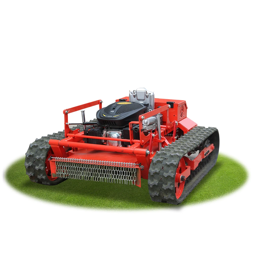 Mini Robot Remote Zero Turn Mini Tractor Smart RC Tractor Robot Gas Crawler Lawn Mower