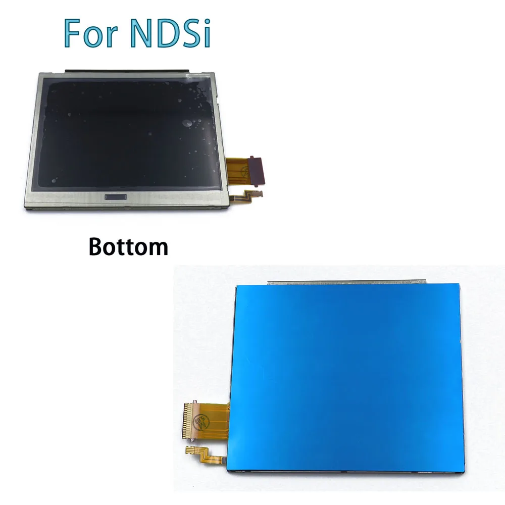 オリジナル液晶画面 NDSi 交換用上部上部下部下部液晶表示画面ニンテンドー DSi ゲームコンソール