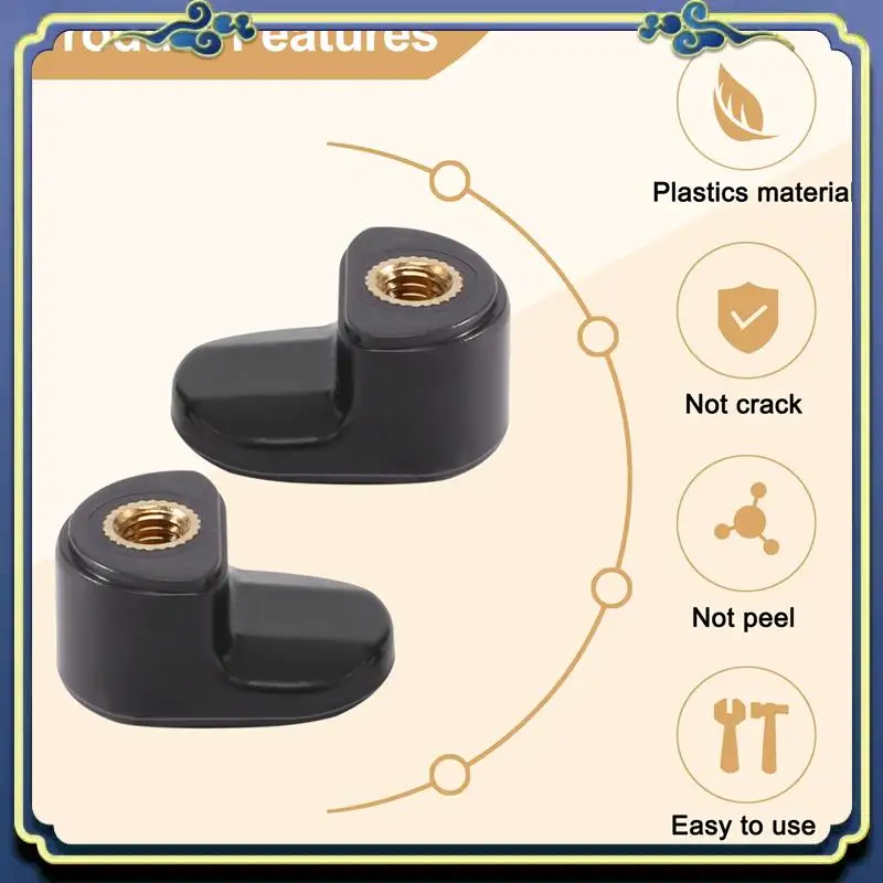 

AU16-2Pcs Rear Fender Mudguard Scooter Body Folding Force Hook Accessories For Xiaomi Mijia M365 Electric Scooter Skateboard Bla