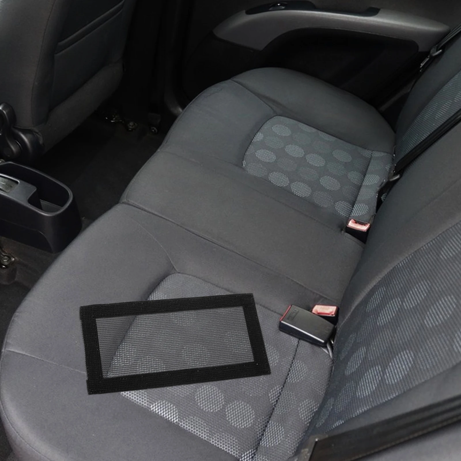 

2 Pcs Air Outlet Dustproof Net Flow Vent Protection Anti-blocking Polyester Backseat
