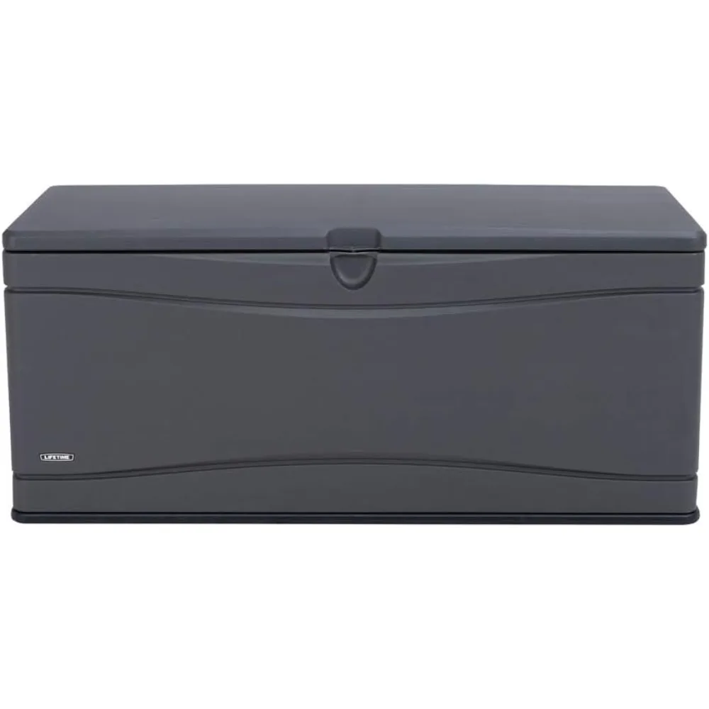 

60298 Сверхмощный ящик для хранения на открытом воздухе, 130 галлонов, серый