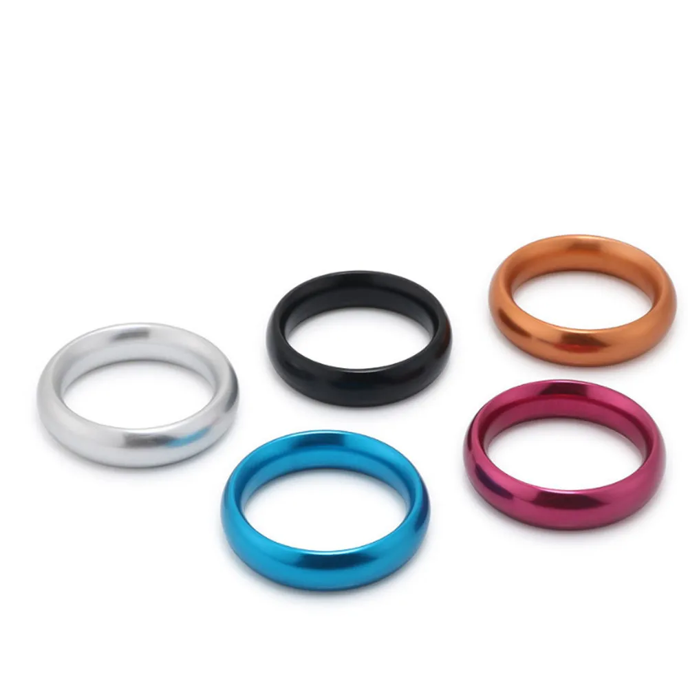 Metal Penis Ring Male Cock Ring Locking Rings Male Adult Sexual Health Products BDSM Sex Toys for Men Sex Ring Sex Tool for Men