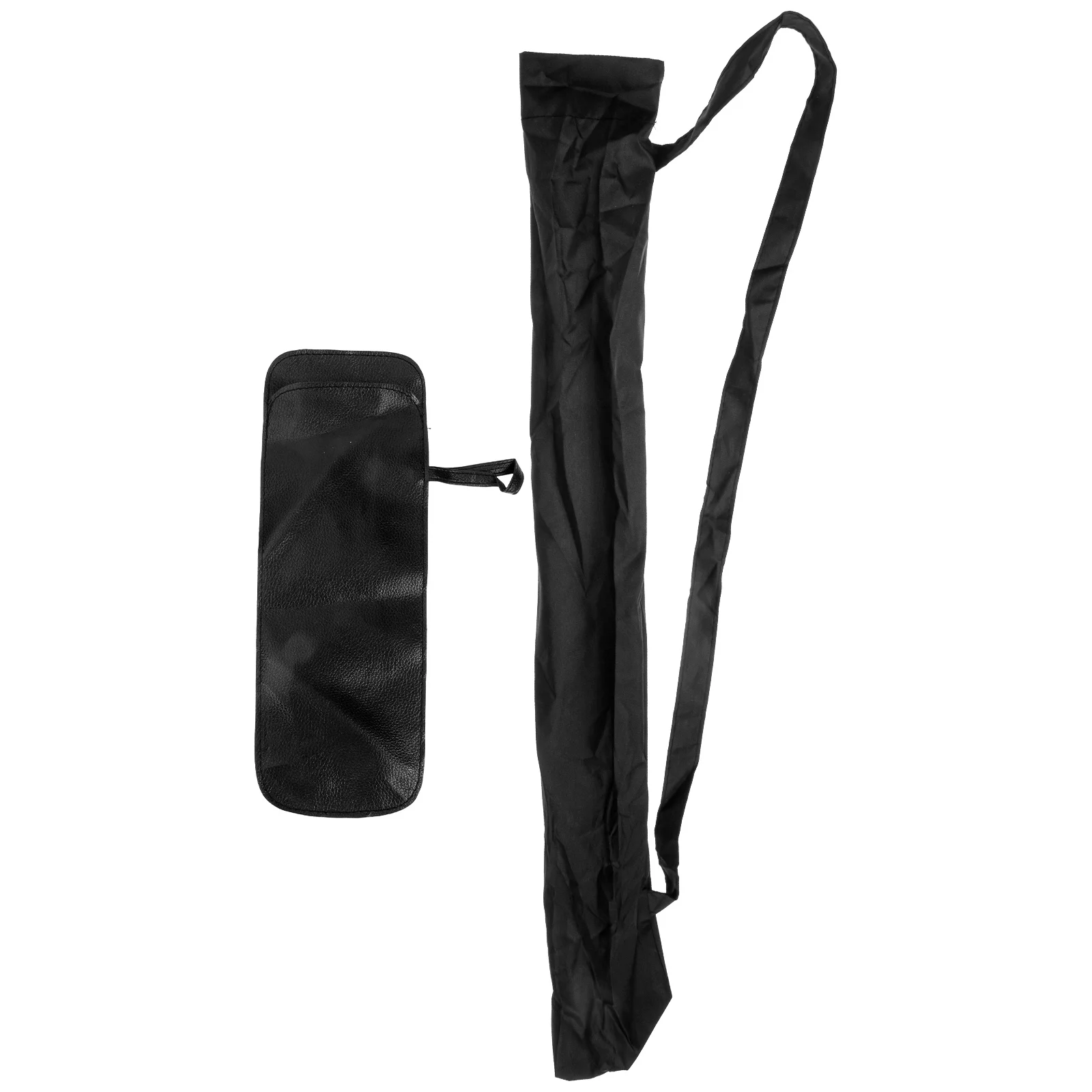 

2 Pcs Waterproof Umbrella Storage Bag Long Pouch Impact Cloth Cover Rainy Day Carry Case Household Merchandises