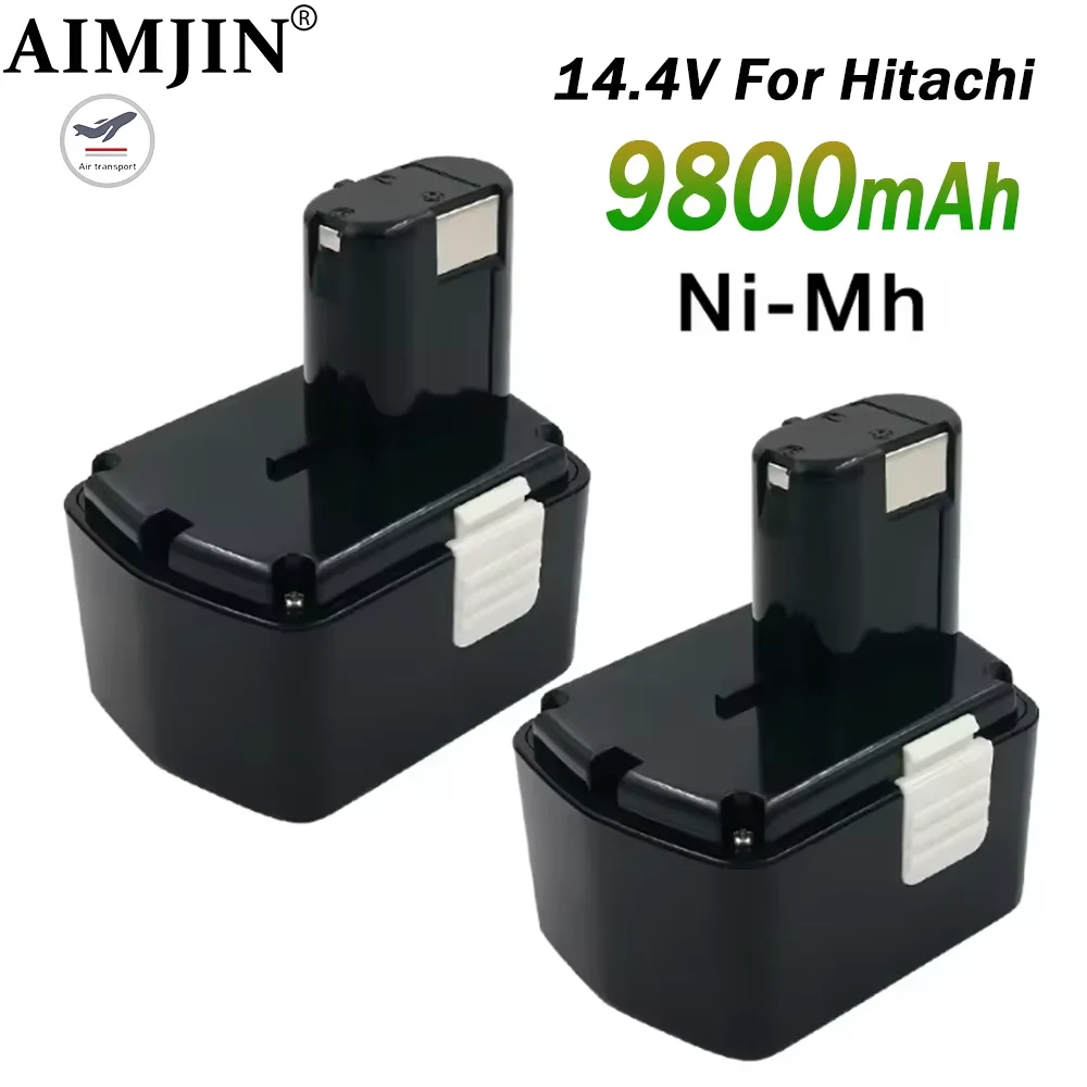 

For Hitachi 14.4V EB1414S EB14B EB1412S 14.4V EB14S DS14DL DV14DL CJ14DL DS14DVF3 NI-MH 9800mAh Rechargeable battery