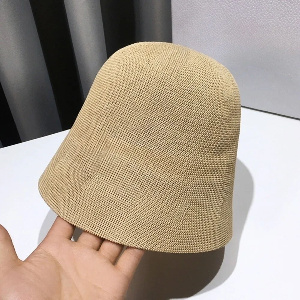 

Fashion Cotton Material Breathable Linen Sun Hats Wide Brim Elegant Beach Bucket Hat Foldable All-match Floppy Hat Summer Season