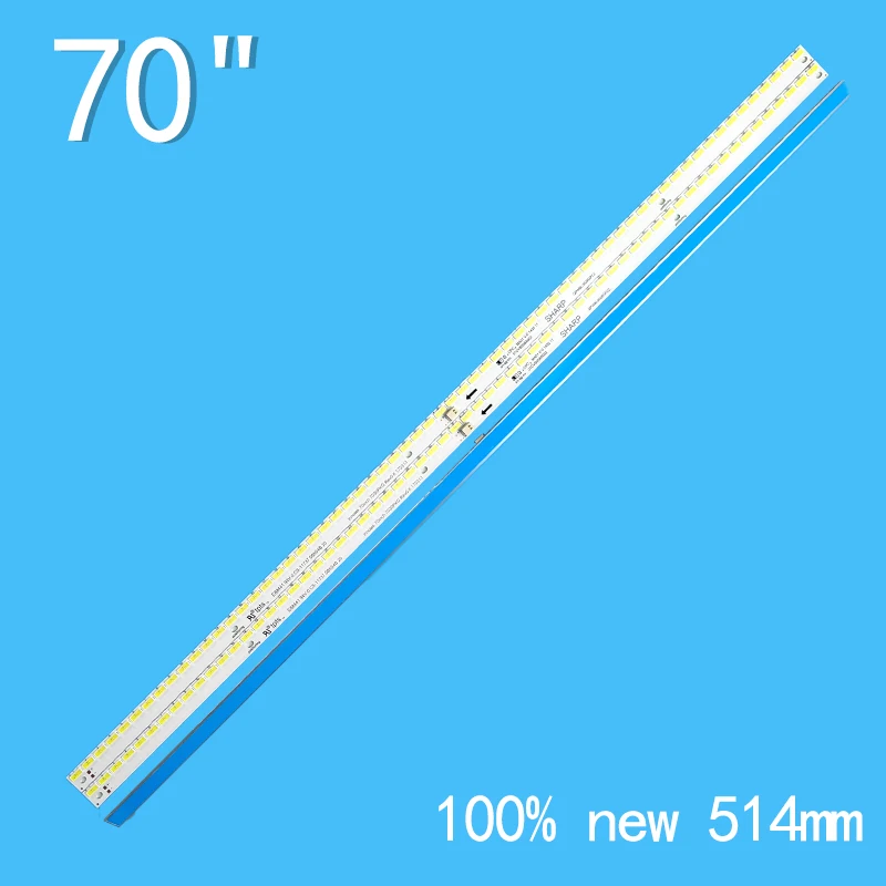 LED backlight strip For 01CVB058A002 QPWBL0028GPZZ 70INCH 7030PKG 64EAE LC-70LE650M KDL-70R550A LC-70LE550U LC-70LE600U