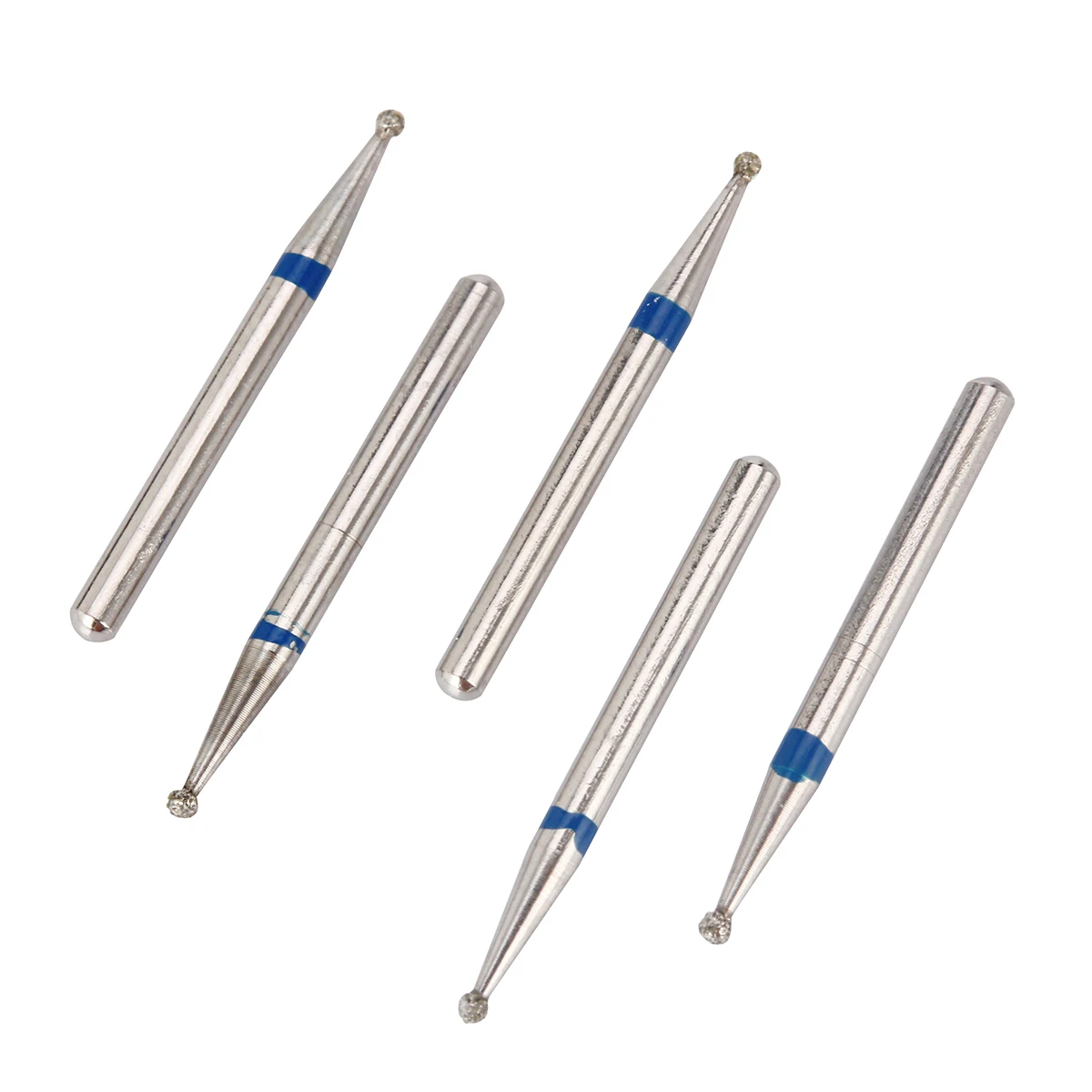 AZDENT 5pcs/Pack Dental Diamond Burs Drill for High Speed Handpiece FG Series Bur Dia 1.6mmDentistry Tools