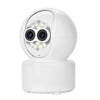 4MP iCsee APP Dual Lens DC/E27 Lamp Head Socket 5X Zoom Wireless PTZ IP Dome Camera Bluetooth Quick Pair AI Humanoid Monitor