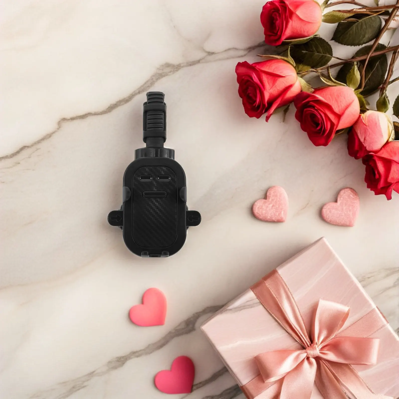 Baby Stroller Hanging Hook Phone Holder Stroller Phone Mount Storage Organizer Clamp Cellphone Mount for Shopping Carts