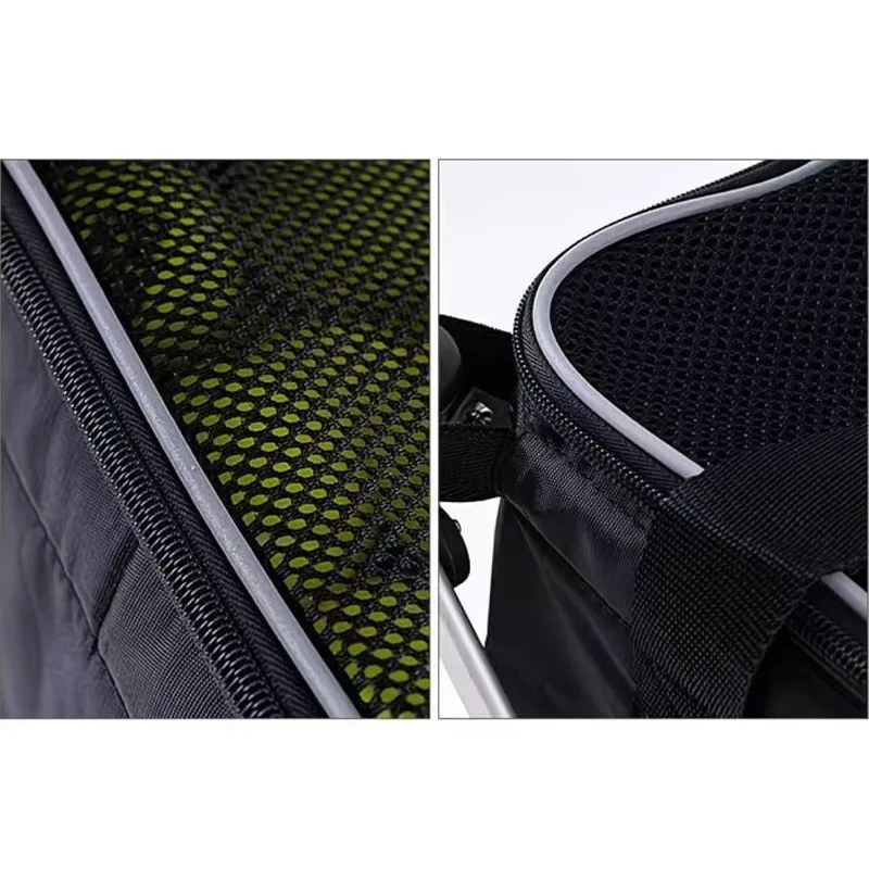Foldable Mobile Tennis Ball Cart Portable Storage Basket For Coach Daily Training Practice