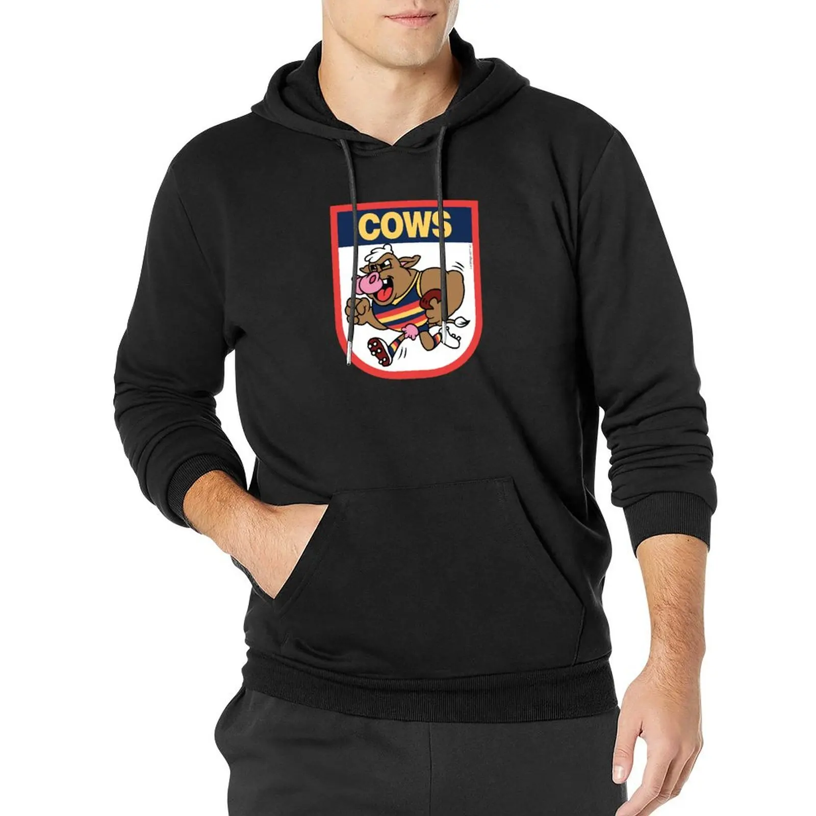 

AFL BBQ Series - Adelaide Cows Pullover Hoodie men wear male clothes tracksuit men