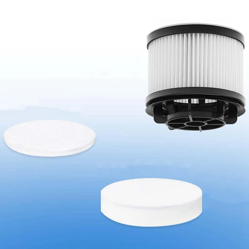 Filters Accessories For Levoit Vacuum Cleaner LVAC-200 Vacuum Part, 8 Pre-Motor Foam Filters 4 HEPA Post-Motor Filters