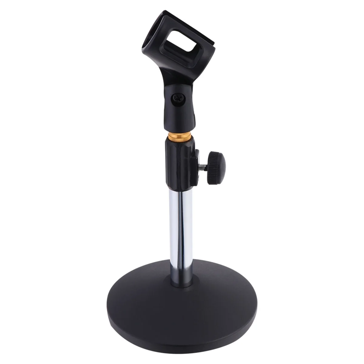 Professional Stage Microphone Pedestal Feet Stand Adjustable Desk Holder Speech Live Microphone Fixing