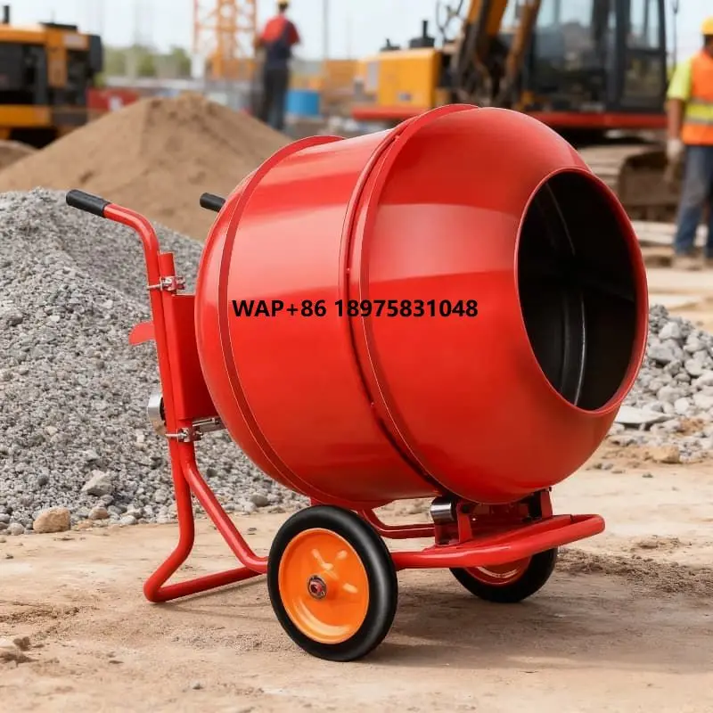 

Small mixers are suitable for mortar mixing and concrete mixing in various construction projects