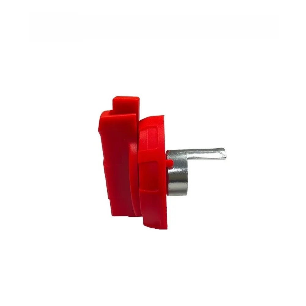 Iron Chainsaw Adjuster Knob Featuring 18mm Metal Shaft and 4mm Fixing Pin for Secure Double Sided Installation