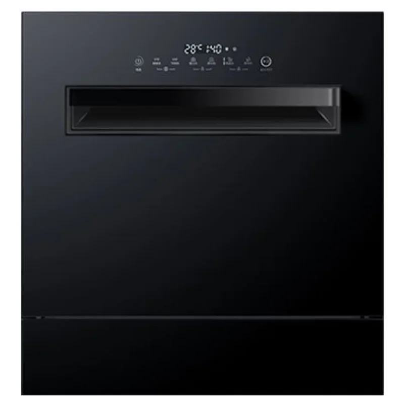 18-13 set di stoviglie Lavastoviglie per uso domestico Disinfezione e sterilizzazione ad alta temperatura Lavastoviglie incorporata 8 Prog di pulizia